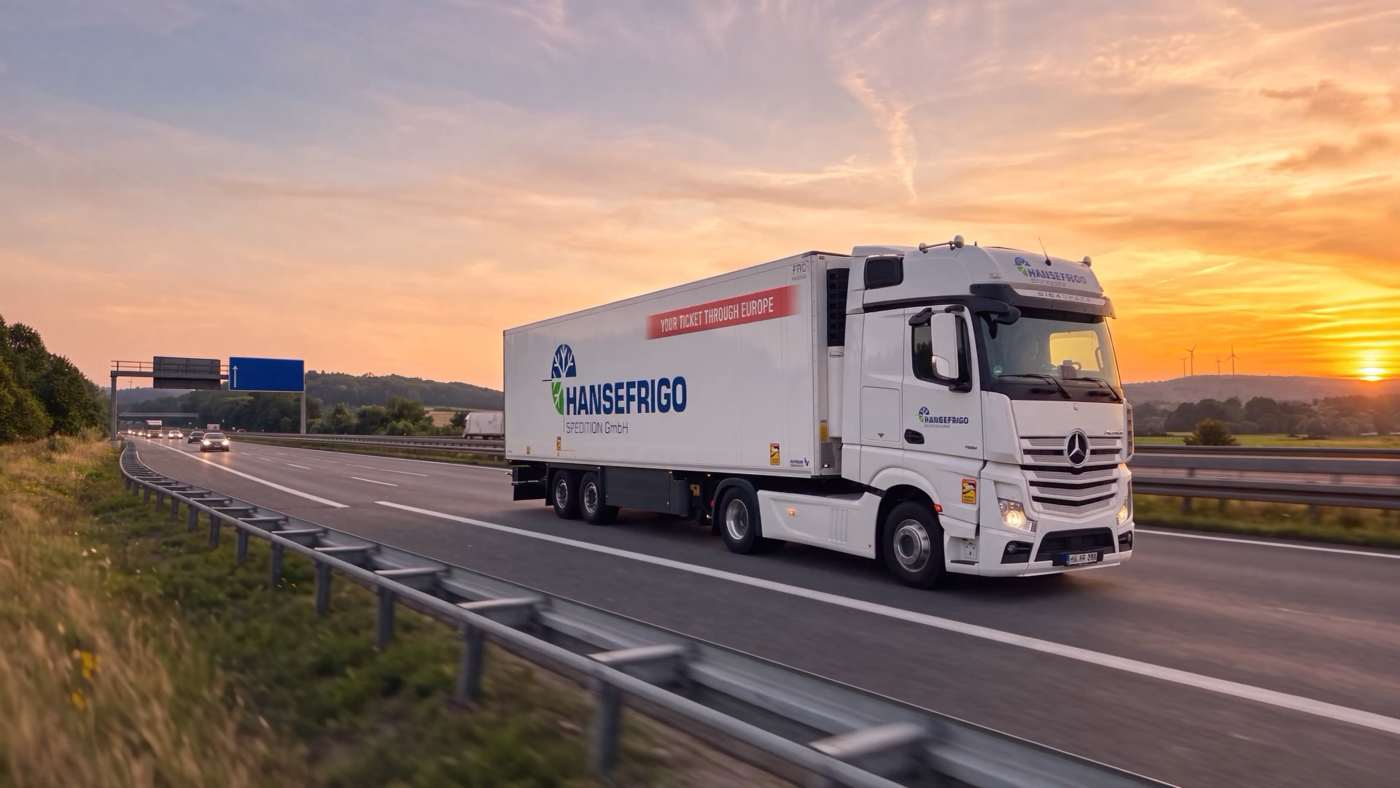 Hansefrigo Kühlsattelauflieger — moderner Fuhrpark